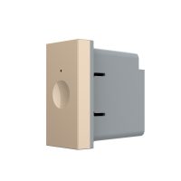 Modul intrerupator simplu cu touch Livolo 1M standard Italian, Serie noua culoare aurie