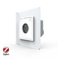 Senzor Control Sunet si Lumini Livolo cu Rama din Sticla, Protocol Zigbee