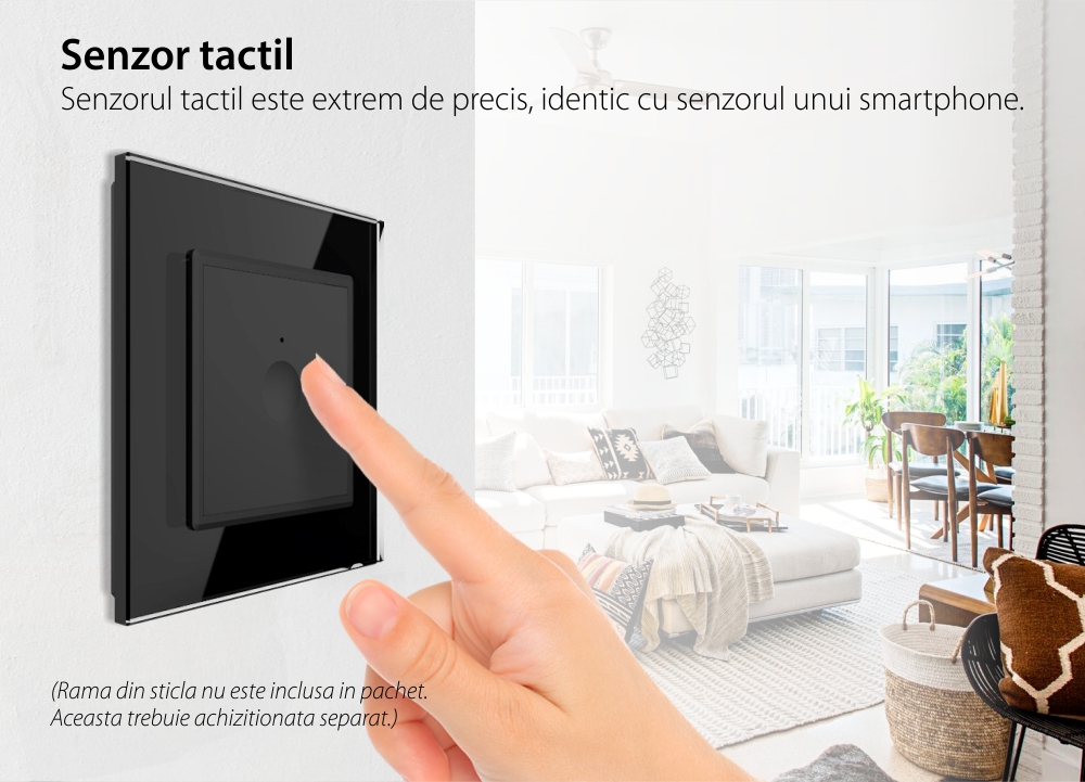 Modul Intrerupator Simplu Wi-Fi cu Touch LIVOLO – Serie Noua