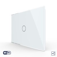 Intrerupator Simplu Cap Scara / Cruce Wi-Fi cu Touch LIVOLO, standard italian – Serie Noua