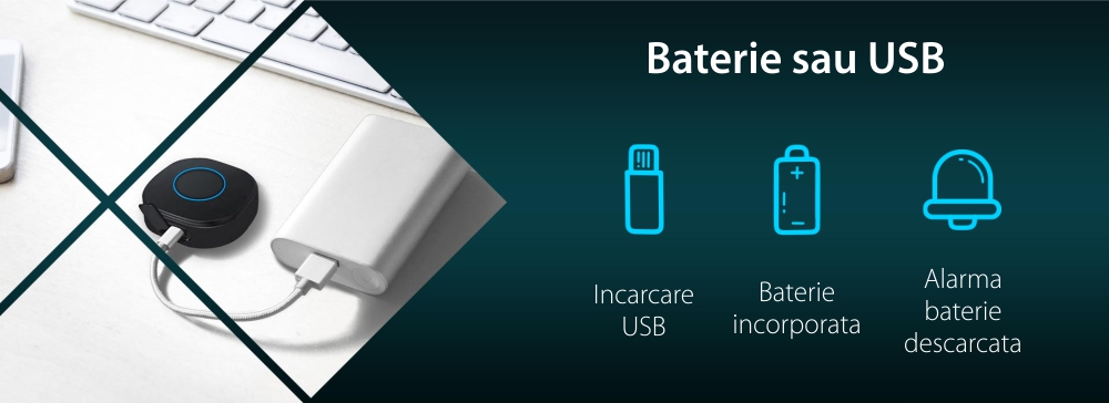 Buton inteligent Shelly Button1, Functie telecomanda, Control dispozitive, Wi-Fi 2.4 GHz