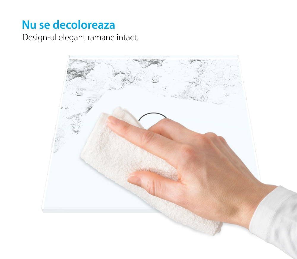 Buton Sonerie cu Touch LIVOLO din Sticla – Serie Noua