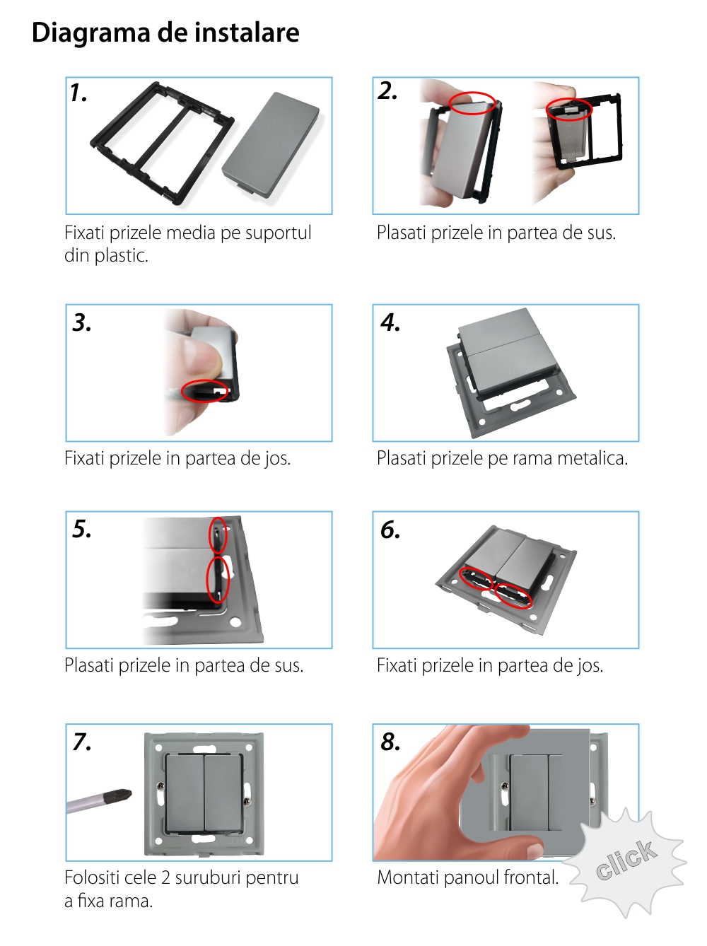 Priza HDMI cu Rama din Sticla LUXION