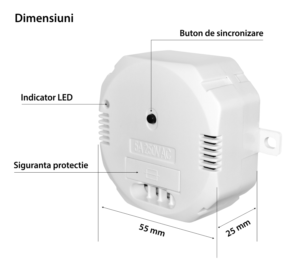 Releu Wi-Fi LUXION, Control aplicatie, Programari