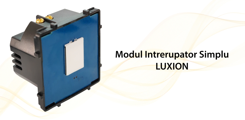 Modul Intrerupator Simplu din Silicon cu Touch LUXION