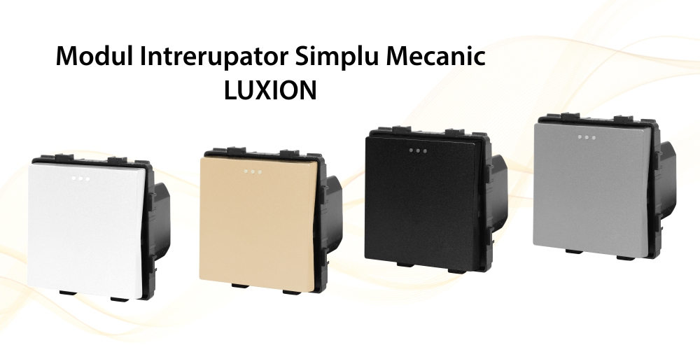 Modul Intrerupator Simplu Mecanic LUXION