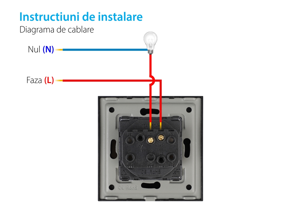 Modul Intrerupator Simplu Mecanic LUXION