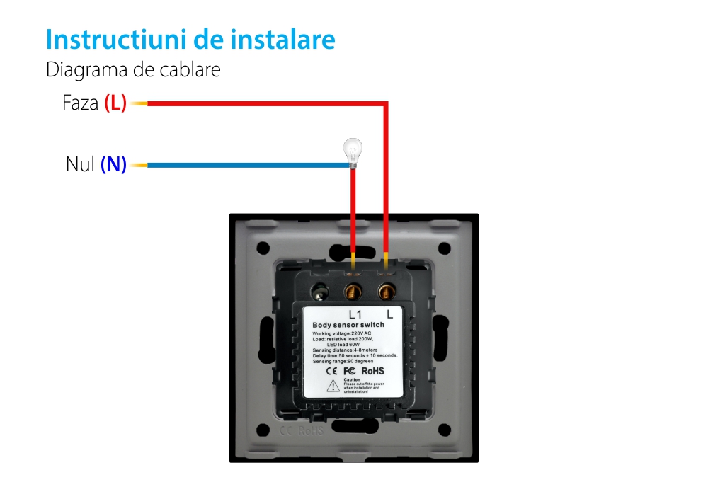 Modul Senzor de Miscare PIR LUXION