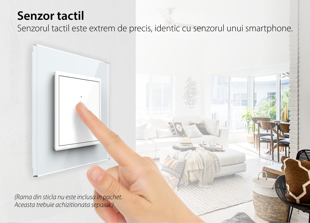 Modul Intrerupator cu Dimmer si Zigbee cu Touch LIVOLO – Serie Noua