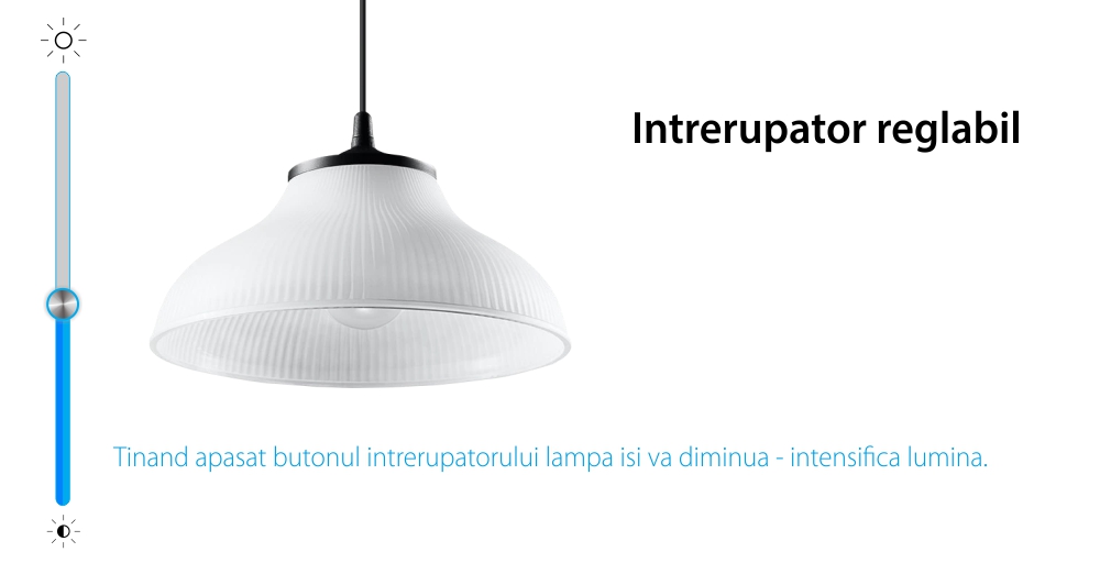 Intrerupator Simplu cu Dimmer cu Touch LIVOLO – Serie Noua