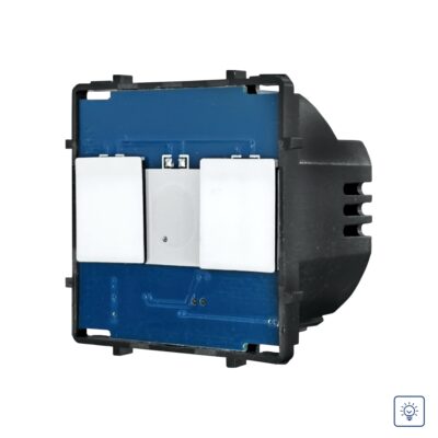 Modul Intrerupator Dublu cu Variator cu Touch LUXION