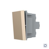 Modul Intrerupator Simplu Mecanic cu Reset LIVOLO – Serie Noua culoare aurie