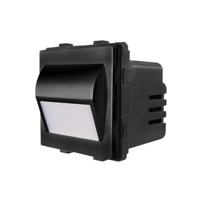 Modul Lampa de Veghe LED cu Lumina Calda LUXION culoare neagra