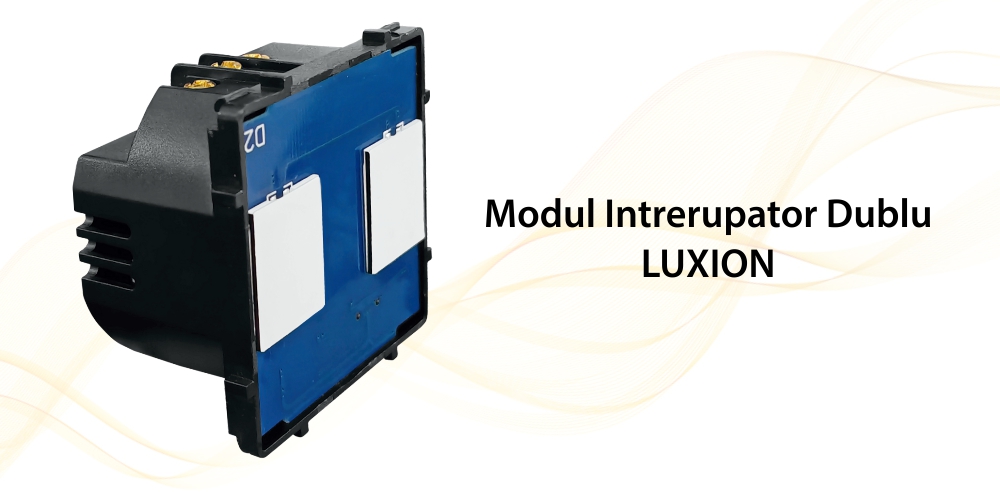 Modul Intrerupator Dublu cu Touch LUXION