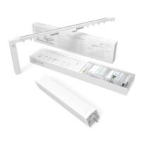 Kit sina electrica LUXION 3.2 m pentru draperii si perdele, Telecomanda, Control telefon, Wi-Fi