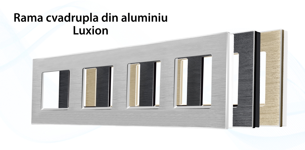 Rama Cvadrupla din Aluminiu LUXION