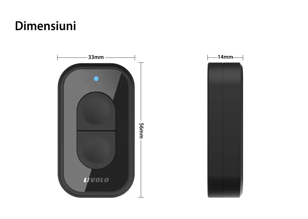 Telecomanda LIVOLO cu Protocol Zigbee EC