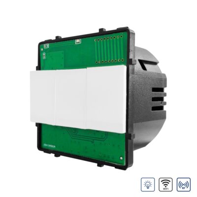 Modul Intrerupator Simplu cu Variator Wi-Fi + RF433 cu Touch LUXION